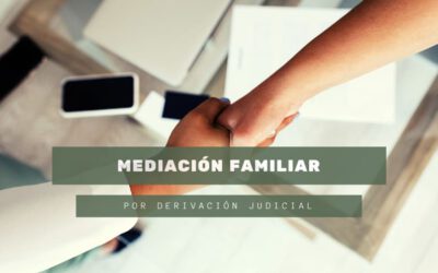 Participación en el proyecto de mediación familiar por derivación judicial